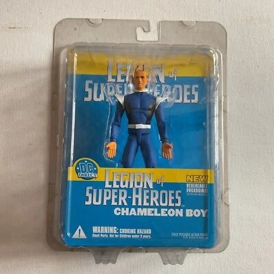 Figura de acción DC Direct Legion of Super Heroes Chameleon Boy Vintage 2003 NUEVA Foto 1 de 2