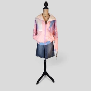 Vintage Athletic Works 80’s Nylon Windbreaker Jacket / Retro - Picture 1 of 13