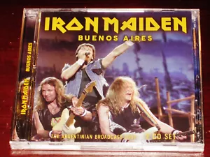 Iron Maiden: Buenos Aires - The Argentinian Broadcast 2001 2 CD Set 2022 UK NEW - Picture 1 of 2