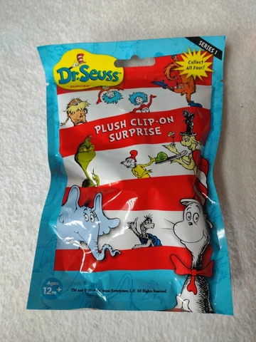 DR. SEUSS Plush Clip-On Surprise SERIES 1 mystery blind bag AURORA collectible 1 Cover