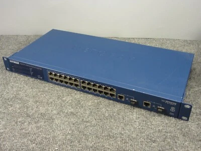 Netgear Prosafe Switch FS726TP v1 24-Port 10/100, 2 Gbps Ports & 12 PoE Ports - Image 1 of 4
