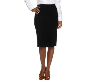 Linea by Louis Dell'Olio Ribbed Knit Pull-on Pencil Skirt NWOT XS QVC $44.00 - Picture 1 of 1
