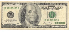2006 US 100 Dollar Circulated (B2) New York Bank Note Series HB94076405C! - Picture 1 of 2