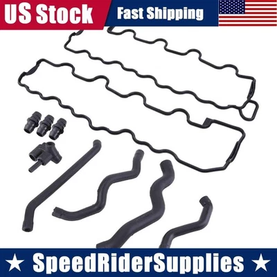 New For Mercedes-Benz Cls500 2006 Valve Cover Gasket Kit 120180482 1120180182 - Image 1 of 4