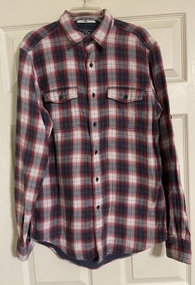 Vintage Nautica Shirt Men’s Small Red Plaid Cotton - Image 1 of 4