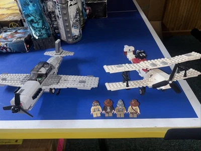 LEGO Indiana Jones: Fighter Plane Attack (7198) 95% полный комплект без коробки без руководства - Изображение 1 из 4