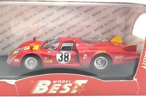 Alfa Romeo 1968 33,2 Lunga Le Mans Facetti-Dini #38 rojo mejor 1:43 9252 - Imagen 1 de 5