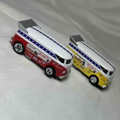 AUTO WORLD SERPIENTE Y MANGOSTA VW DRAG BUS SET COCHES Foto 1 de 4