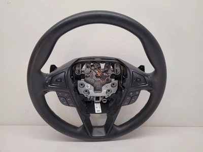 2015-2018 FORD EDGE Black Steering Wheel W Controls  - Image 1 of 4