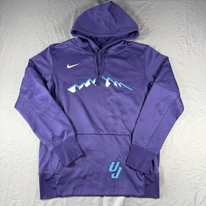 Nike Utah Jazz lila Hoodie Herren Medium selten cool Basketball Freizeit Sweatshirt - Bild 1 von 6