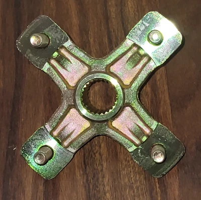 SUZUKI LT250R 250 QUADRACER STEEL REAR WHEEL HUBS 4x115 PATTERN - Image 1 of 2