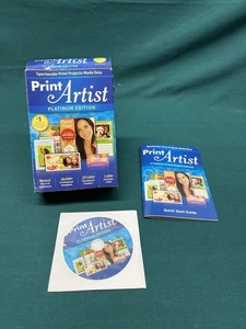 Print Artist Platinum Edition DVD for Windows XP, Vista, 7 or 8 Nova Development - Picture 1 of 9