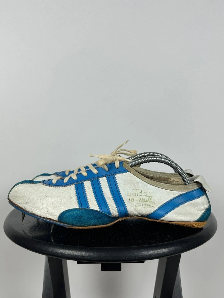 Adidas de Colección Años 70 10-Null Puntas de Pista Hechas en Alemania Occidental Talla 10 Reino Unido Foto 1 de 4