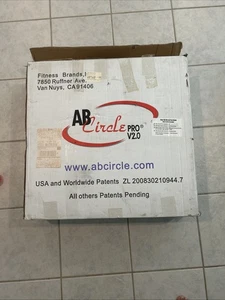 AB Circle Pro V2.0 Core Abdominal Workout Machine – Home Gym w/ Knee Pads New!!! - Picture 1 of 2