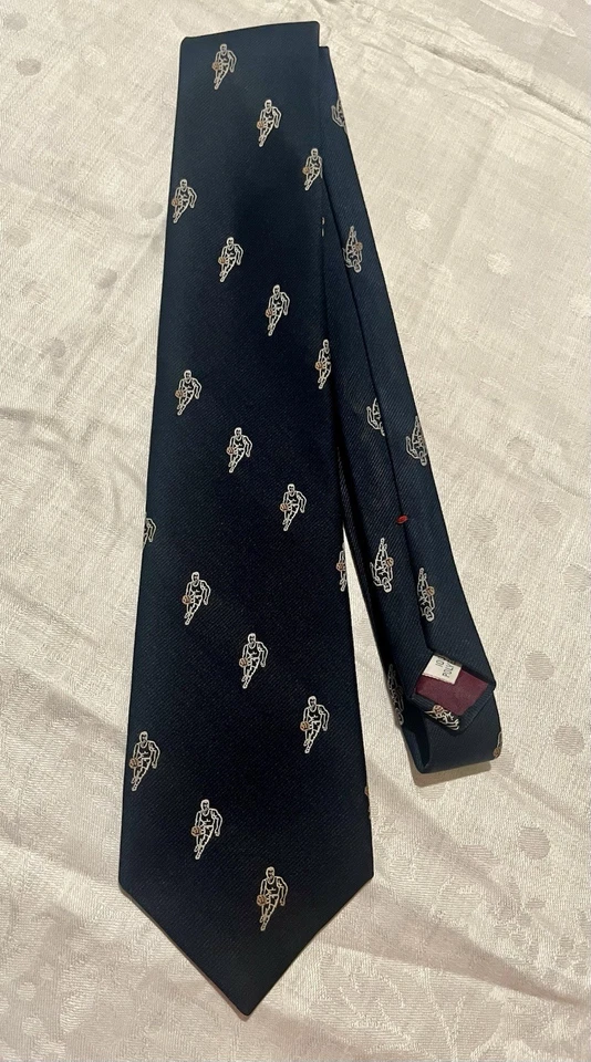 Винтажный галстук баскетболиста Sherman's Cravats сделано в США - Изображение 1 из 4