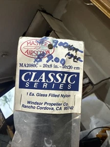 MASTER AIRSCREW MA 2080C.  20×8 inch 50×20 CM classic series one glass filled - Picture 1 of 8