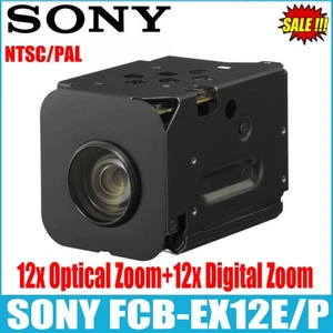 SONY FCB-EX12E/P 12x Optical Zoom Mini Speed Dome Colour Block Camera NTSC / PAL - Picture 1 of 21