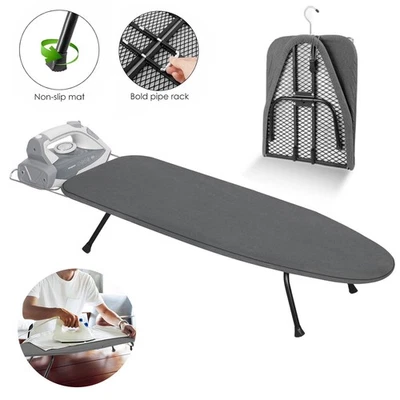 Bügelbrett Bügeltisch Bügelhilfe Dampfbügelbrett Bügelständer Bügelstation Grau - Bild 1 von 4