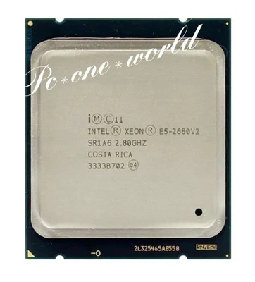 Intel Xeon E5-2680 V2 2.8GHz 10cores 115W Socket LGA2011 SR1A6 Processor CPU - Image 1 of 4