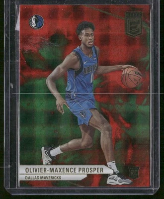 2023-24 Donruss Elite #207 Olivier-Maxence Prosper International Hyper Red Green - Image 1 of 2