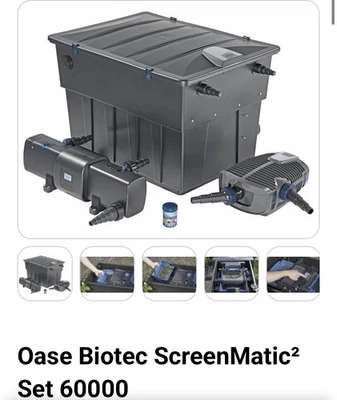 Oase BioTec Screenmatic² Set 60000 OC Filterset Teichfilter Pumpe UVC Komplett - Bild 1 von 4