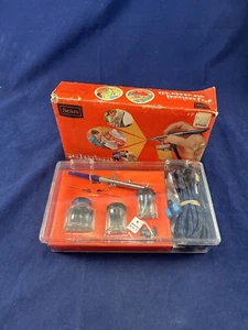 Juego de cepillos de aire profesionales raros vintage Sears nuevo stock antiguo, nunca usados. NOS - Imagen 1 de 13