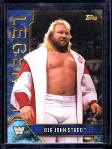 2017 Topps Legends of WWE - #12 Big John Studd Blue Card 20/50 - Picture 1 of 2