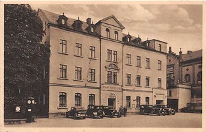 Hotel " Stadt Kirchberg " Wilkau - Haßlau Amt Zwickau Sachsen Postkarte  - Bild 1 von 2