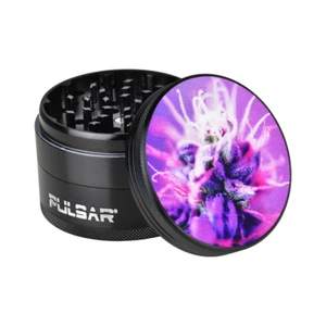 Pulsar Design Series Grinder | Flowering | 4pc | 2.5" - Picture 1 of 1