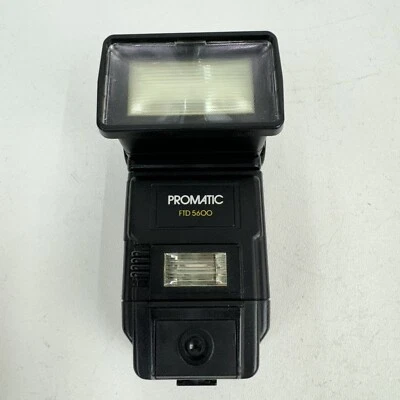 PROMATIC / Promaster FTD 5600 Electronic Shoe Mount Flash Canon AE-1 Tested - Image 1 of 4