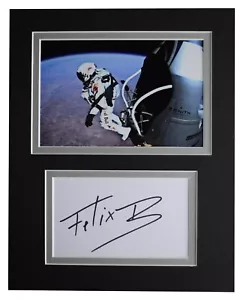Felix Baumgartner Signed Autograph 10x8 photo display Sky Dive Space Jump COA - Picture 1 of 6