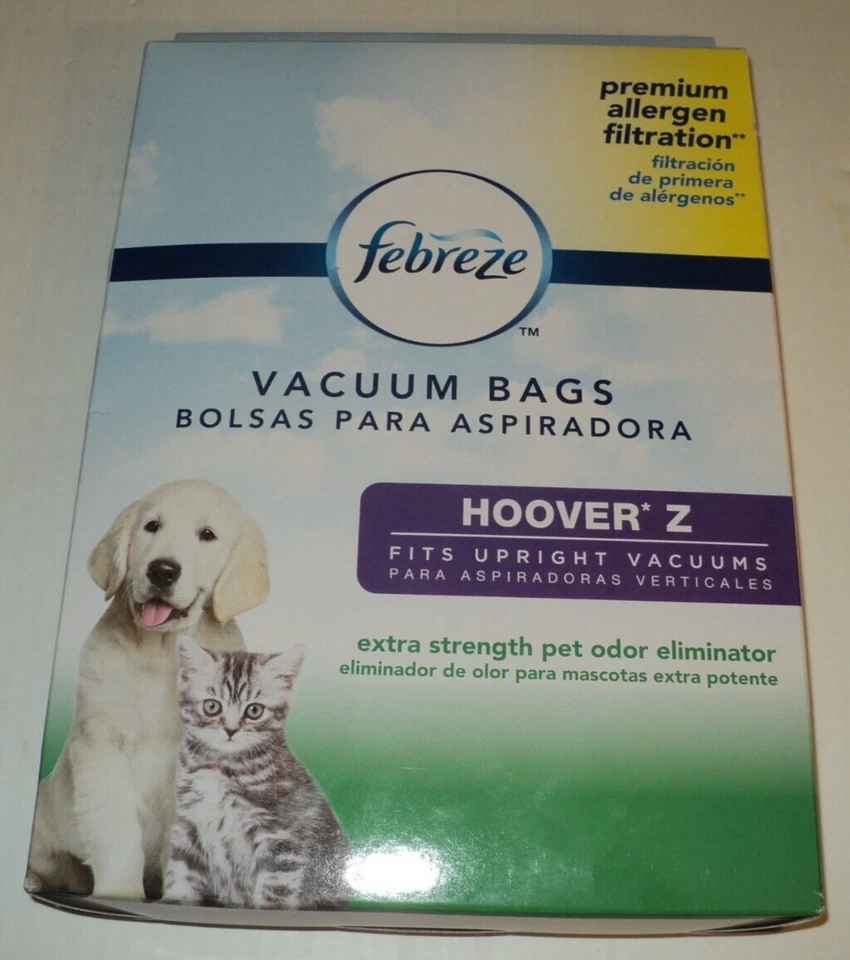 Bolsa de filtro Bissell Febreze para aspiradoras verticales Hoover Z | 3 bolsas | Modelo # 28V4V Foto 1 de 1