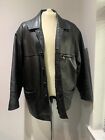 Leather Jacket Coat L C48?L36? Vgc Sip Quality Vintage Soft Leather Vintage