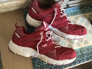 ryka red sneakers
