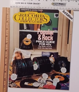 Record Collectors Price Guide For 45's  3rd Edition 1981 Osbourne & Hamilton's - Imagen 1 de 2