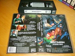 Batman Forever - 1995 Warner Home Video VHS Issue Cult Classic Action Adventure! - Picture 1 of 1