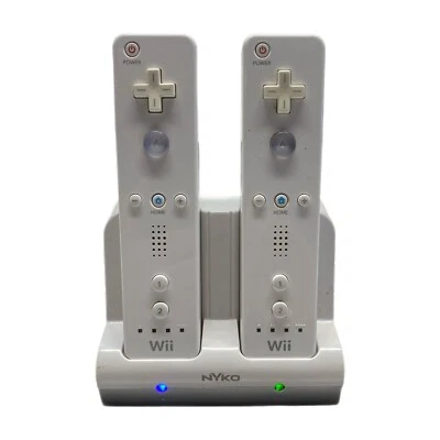 Nyko Wii Charge Docking Station With Two Rechargeable Wii Controllers - Image 1 of 4
