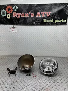 2002 Yamaha XVS650A V Star 650 Classic OEM Headlight Housing Bracket Bulb Chrome - Picture 1 of 5