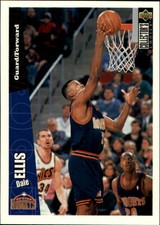1996-97 Collector's Choice International German Nuggets Card #46 Dale Ellis