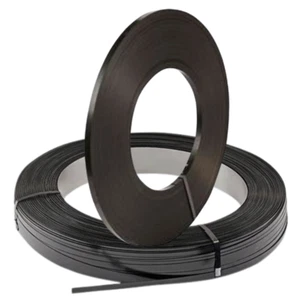 STEEL PALLET STRAPPING COILS 13MM WIDE 0.5MM THICK 17KG ROLLS HEAVY DUTY BANDING - Picture 1 of 5