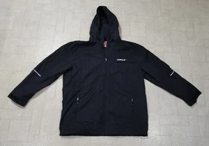 CATERPILLAR CAT Parka Jacket Mens XL Waterproof Hooded Lined Rain Work Coat - Picture 1 of 9