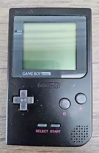 Nintendo  Game Boy Pocket MGB-001 - BLACK - OEM T37 - Picture 1 of 3