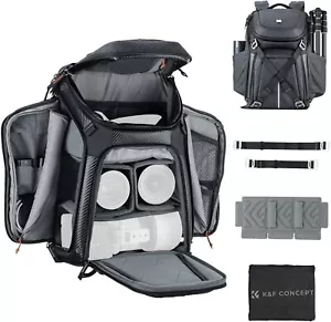 K&F Concept Camera Backpack DSLR/SLR Photography Waterproof Camera Bag 25L - Picture 1 of 15