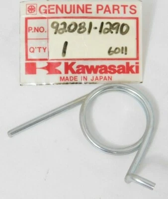 1 NOS Genuine Kawasaki 1982-1983 KDX80 & 1981-1982 KX80 Brake Pedal Spring OEM - Image 1 of 3