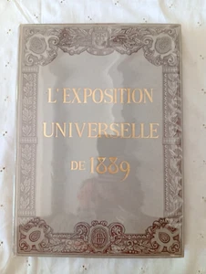 CARTONNAGE L EXPOSITION UNIVERSELLE DE 1889 E.MONOD - Picture 1 of 8