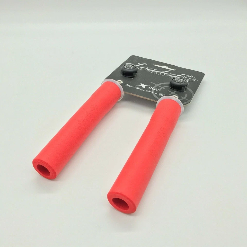 Loaded Foam handlebar Grip Red Skinny 30mm x 130mm bike bicycle 49 grams - Image 1 of 1
