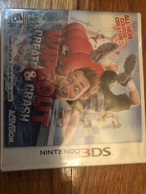 Wipeout Create & Crash Nintendo 3DS Brand New Sealed - Image 1 of 2