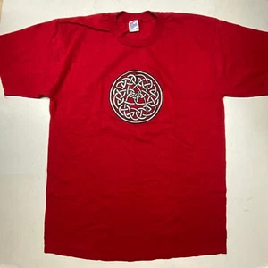 King Crimson Discipline T-Shirt Vintage XL Jerzees Rare 2 Sided Progressive Rock - Picture 1 of 17