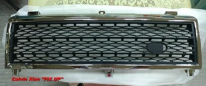 MIT CHROMED BLACK GRILLE FOR RANGE ROVER L322 G203 G204 G205 2003-2005 - Bild 1 von 4