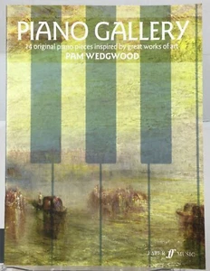 Piano Gallery By Pam Wedgwood Sheet Music Book 14 Pieces Inspired By Art Faber - Picture 1 of 8